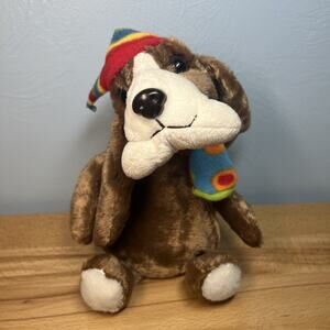 VTG Dan Dee Christmas Singing Hound Dog Musical Animated WORKS Cocker Spaniel